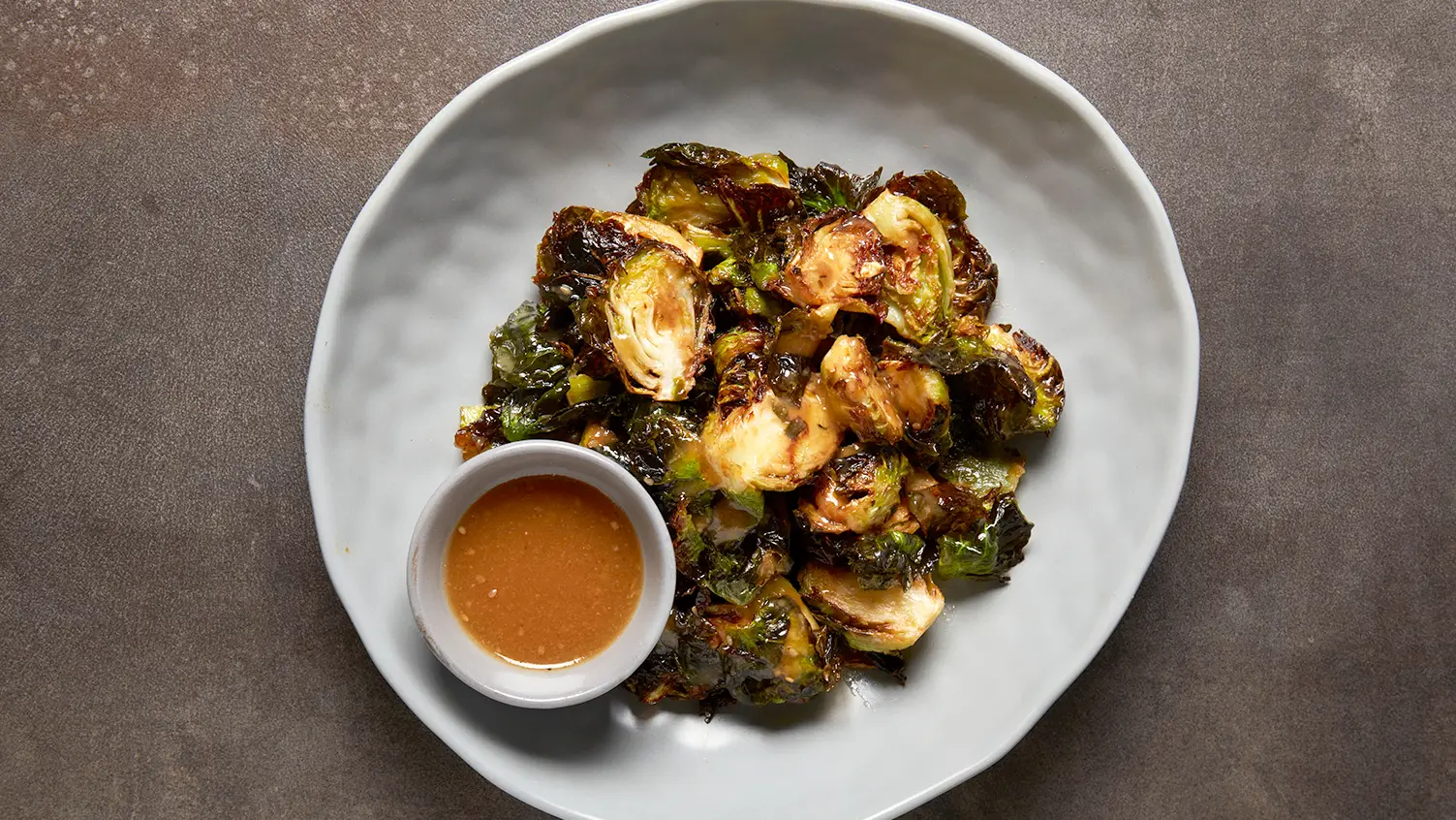 Roasted Brussels sprouts with sauce in Baytown TX