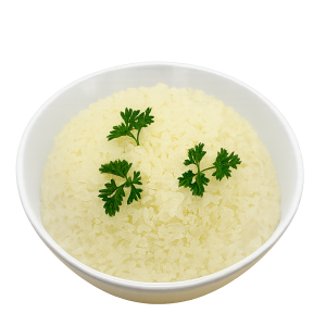 Bowl of rice garnished with parsley Baytown TX