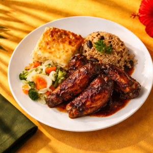 Jerk Wings Plate Saboncuisine Jerk Wings Plate