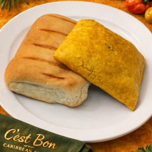 Coco Bread & Patty Saboncuisine Coco Bread & Patty