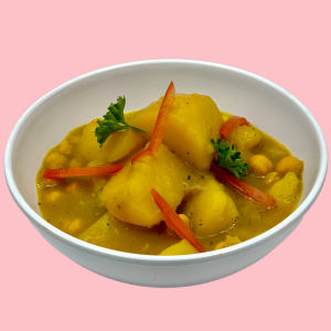 Bowl of delicious potato curry Baytown TX