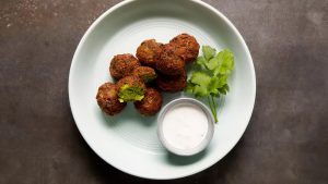 Edamame Falafel