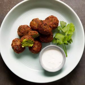 Edamame Falafel