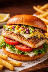 Fish Sandwich (Snapper)