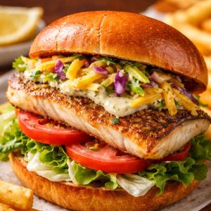 Fish Sandwich (Snapper)
