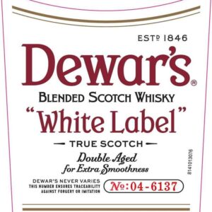 Dewars White Label Saboncuisine Dewars White Label