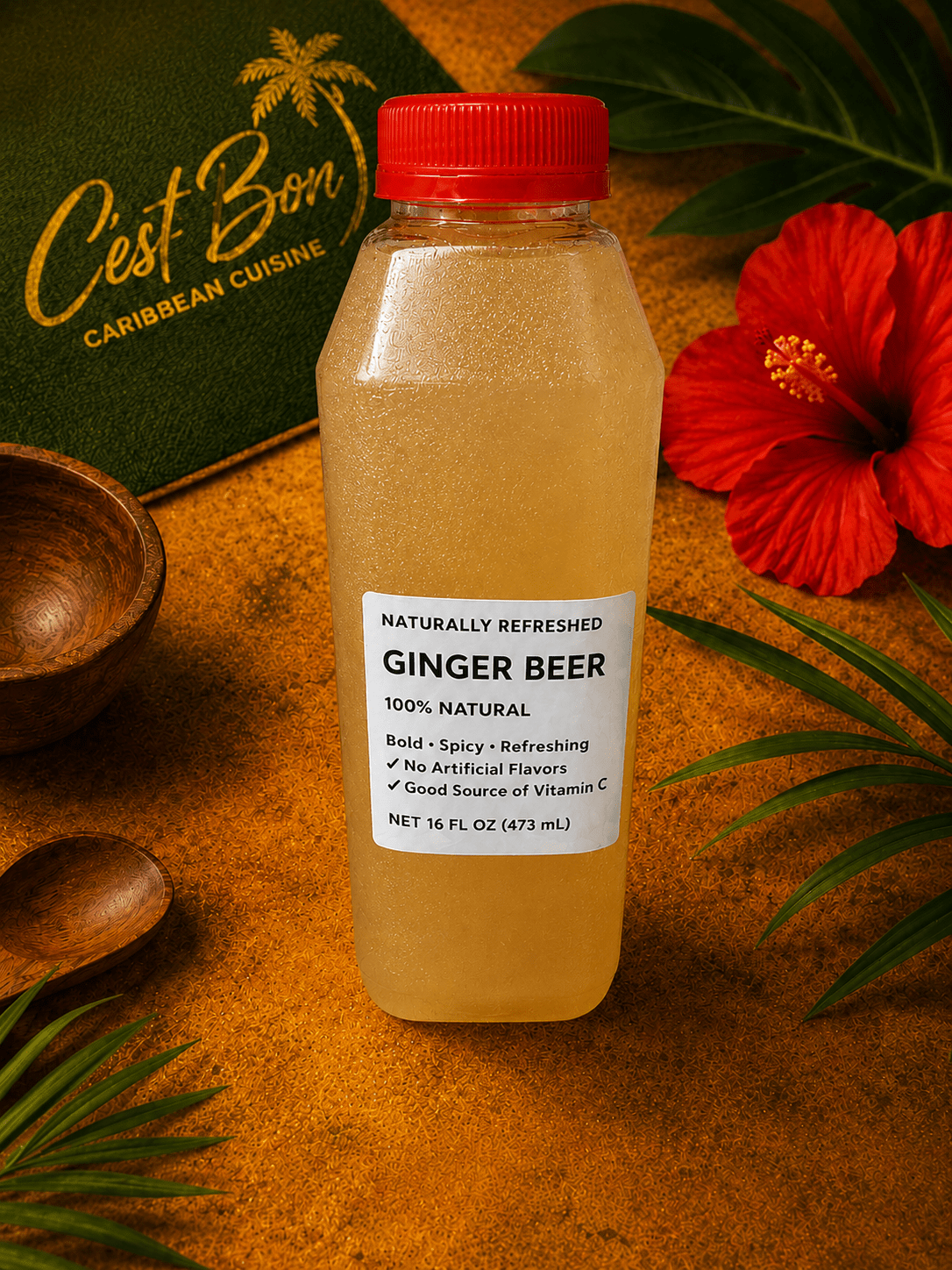 Ginger Beer 16oz Saboncuisine Ginger Beer 16oz